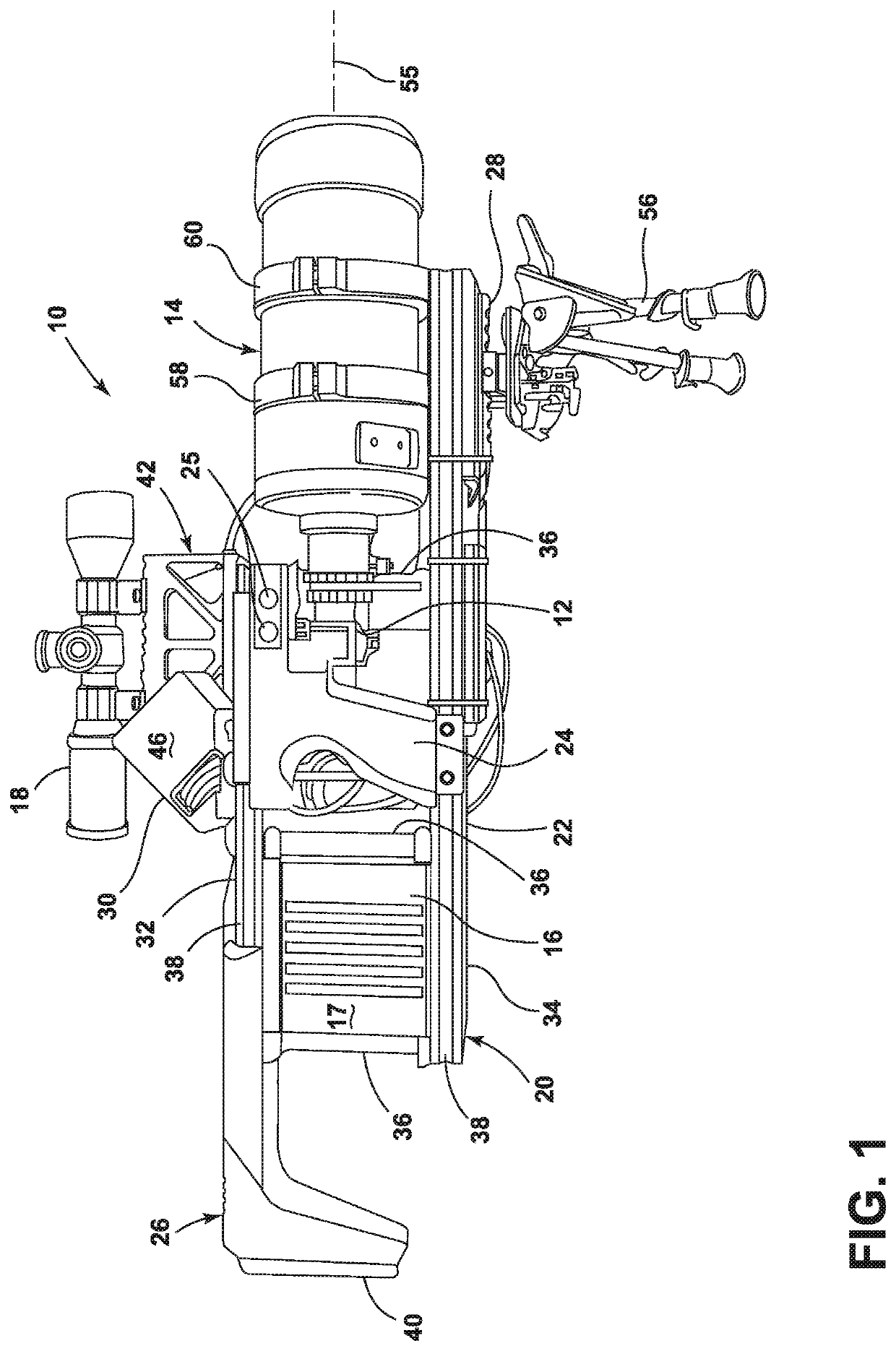 Rifle-like camera for long distance face recognition