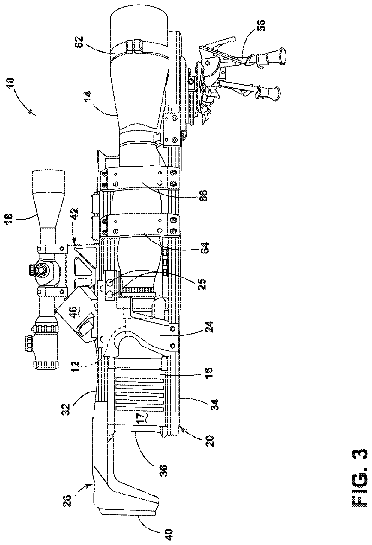 Rifle-like camera for long distance face recognition