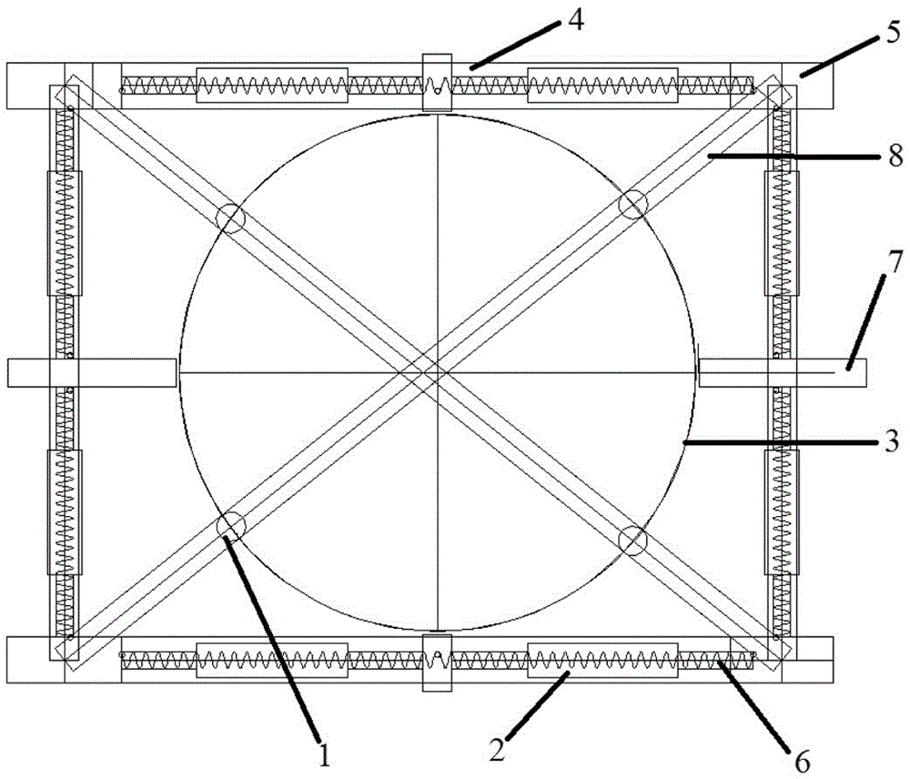 Suspension type coal bunker damping structure improving heat-engine plant main workshop antivibration performance