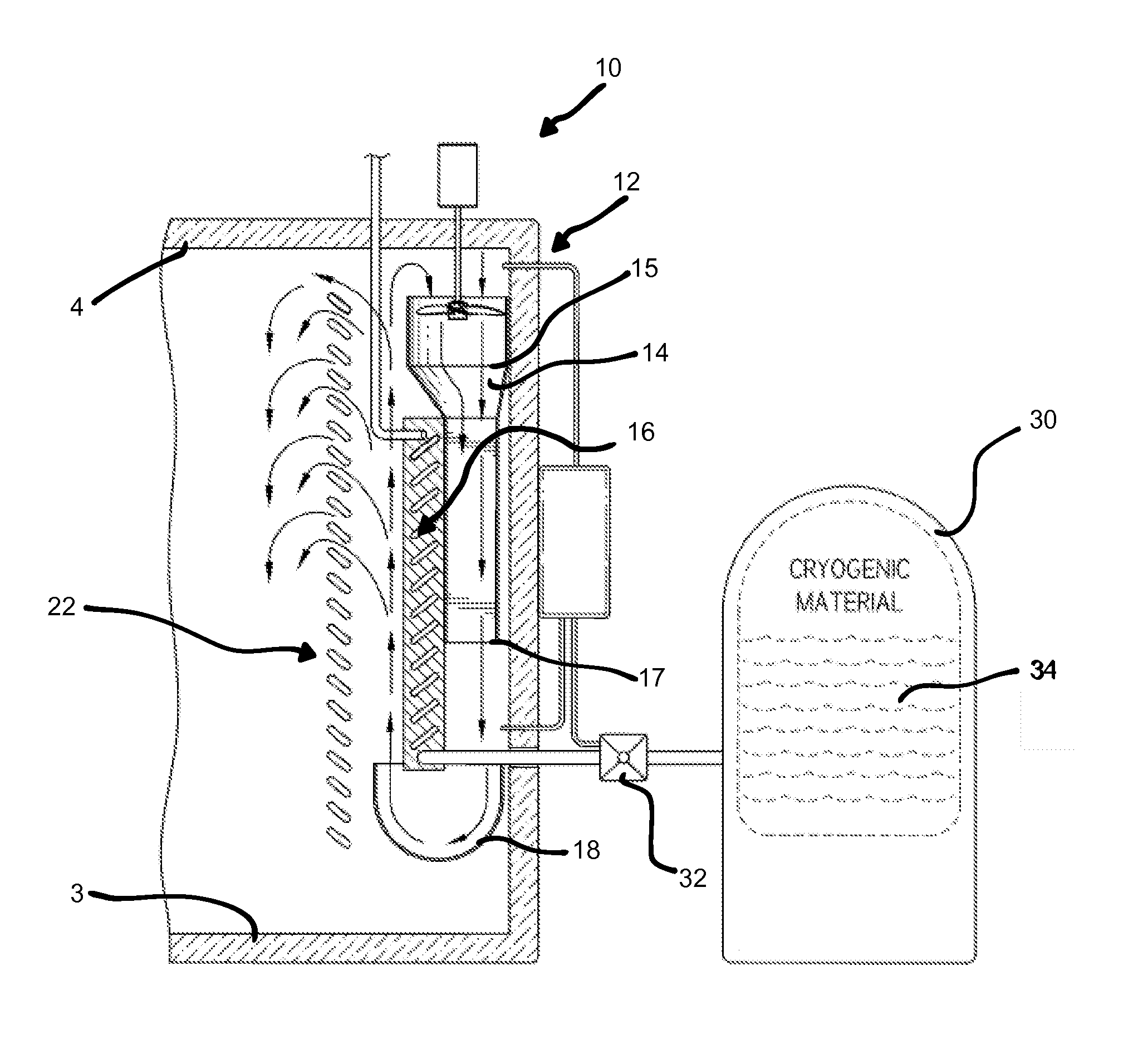 Apparatus for Uniform Total Body Cryotherapy