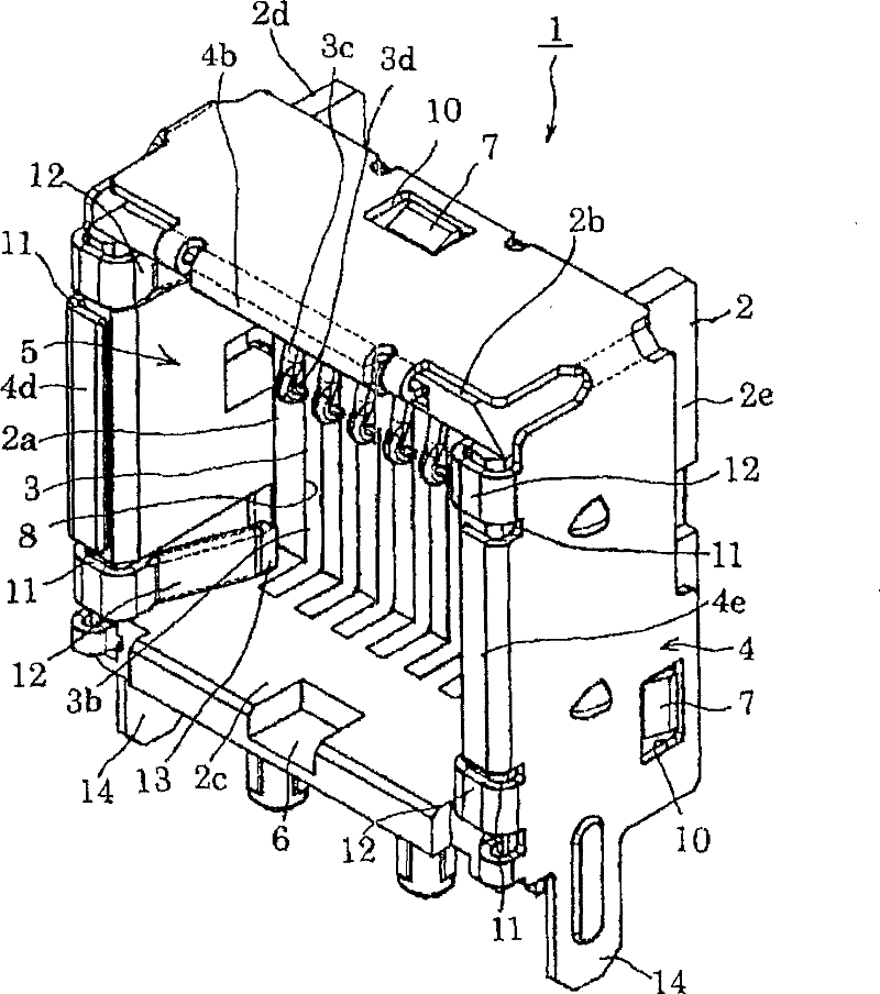 Connector for modular