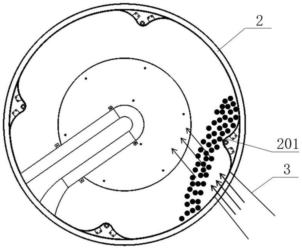 A kind of explosive bead processing equipment for cigarettes and its shaping and drying device