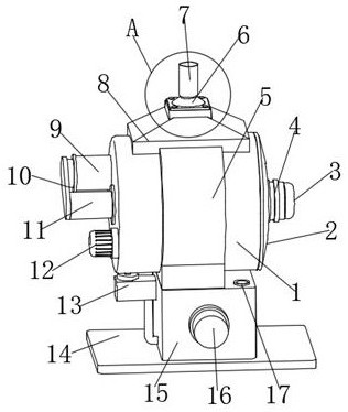 Part surface spraying device for automobile production