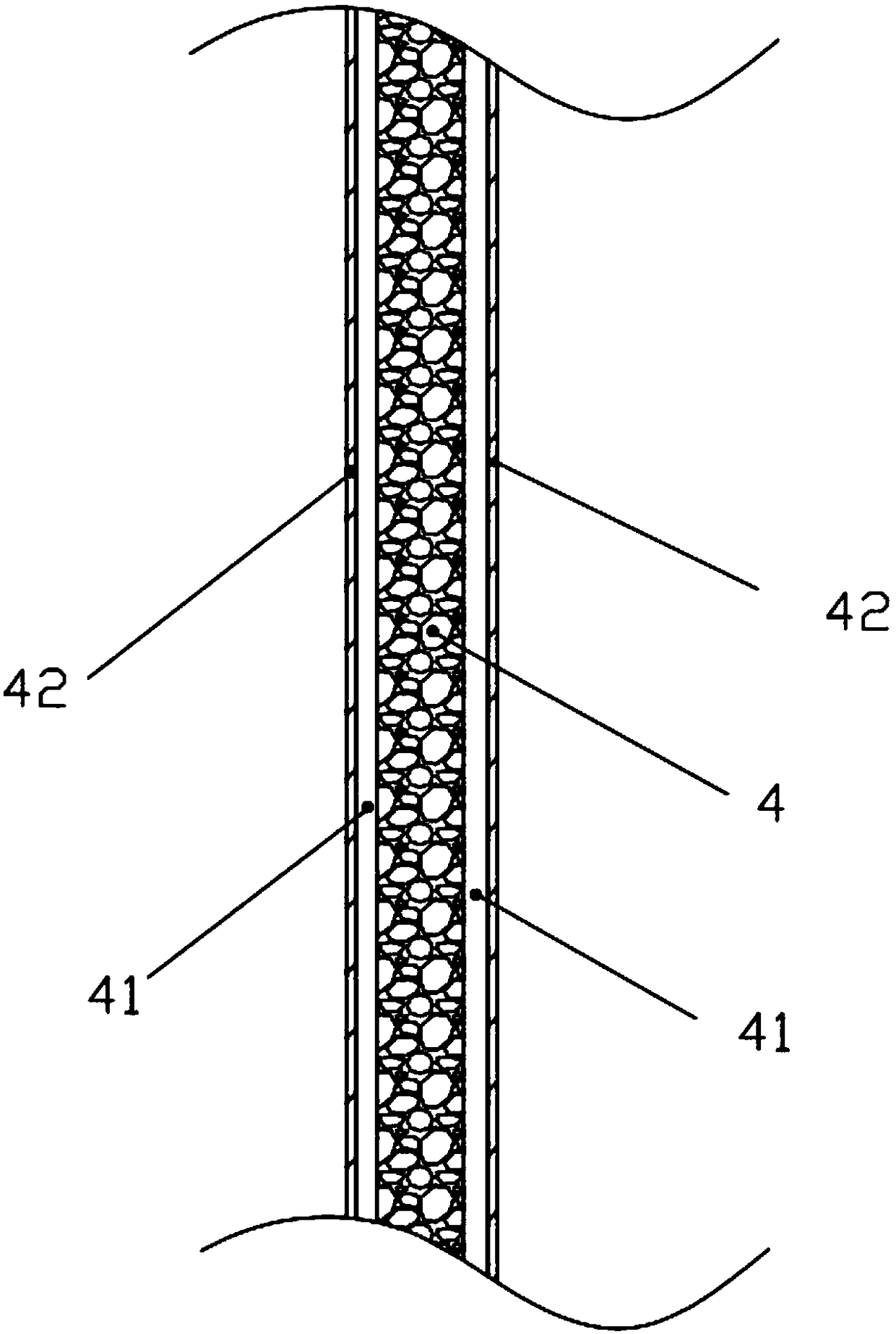 Temperature-regulating glass and preparation method thereof