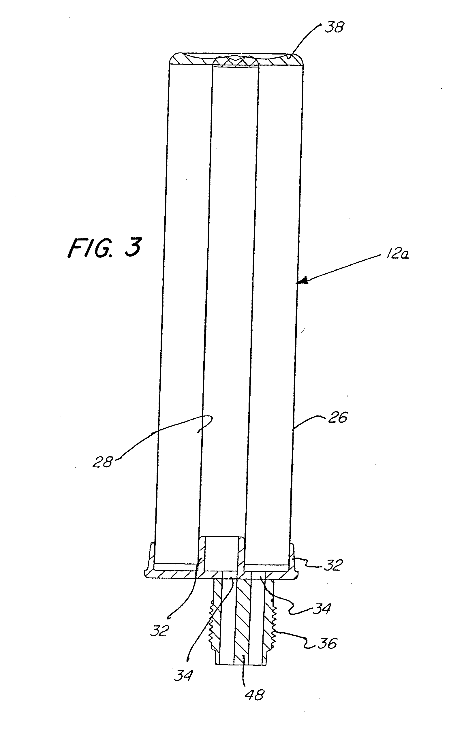 Cartridge delivery system utilizing film bags