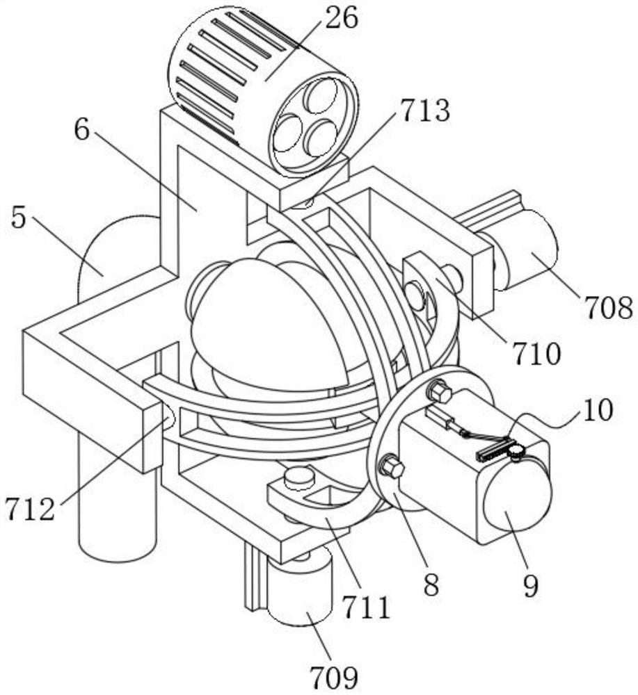 Robot for urban power grid tunnel dangerous environment