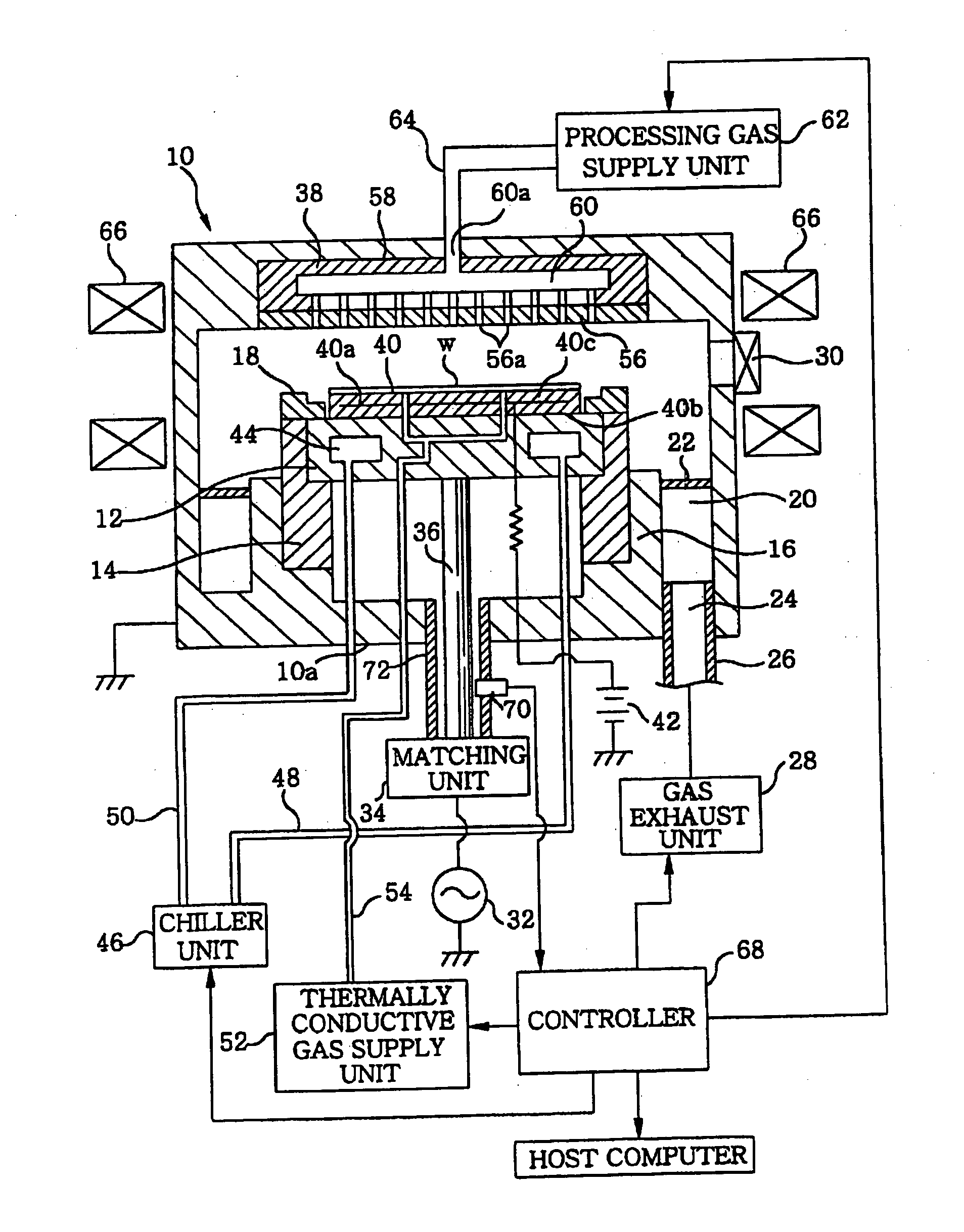 Plasma processing apparatus and method and apparatus for measuring DC potential