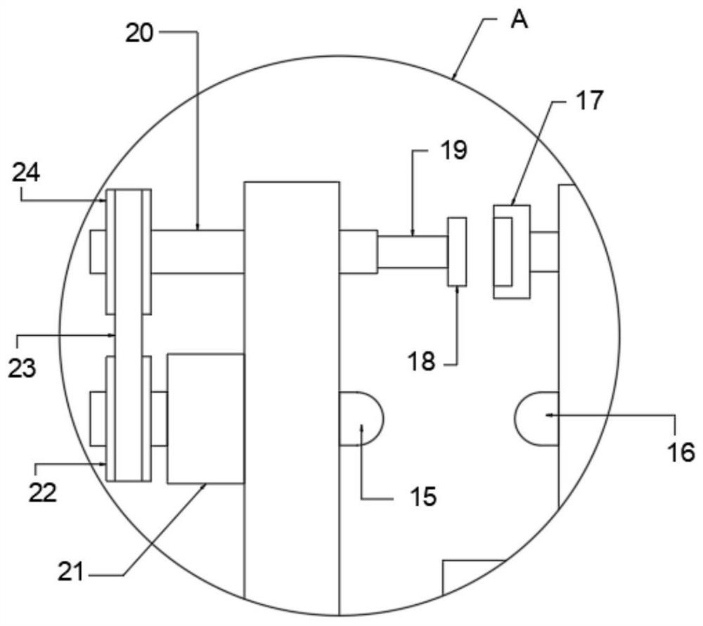 Line fault indicator dismounting structure for power equipment and dismounting method of dismounting structure