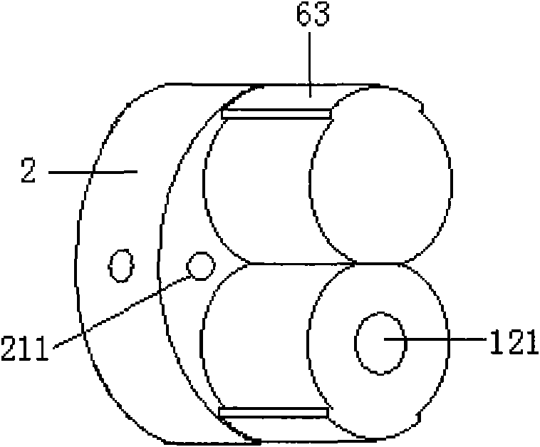Hydraulic round platform gear pump