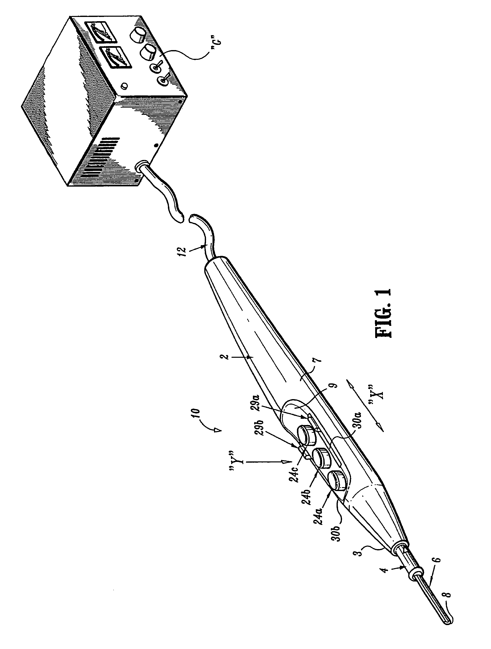 Electrosurgical pencil with improved controls