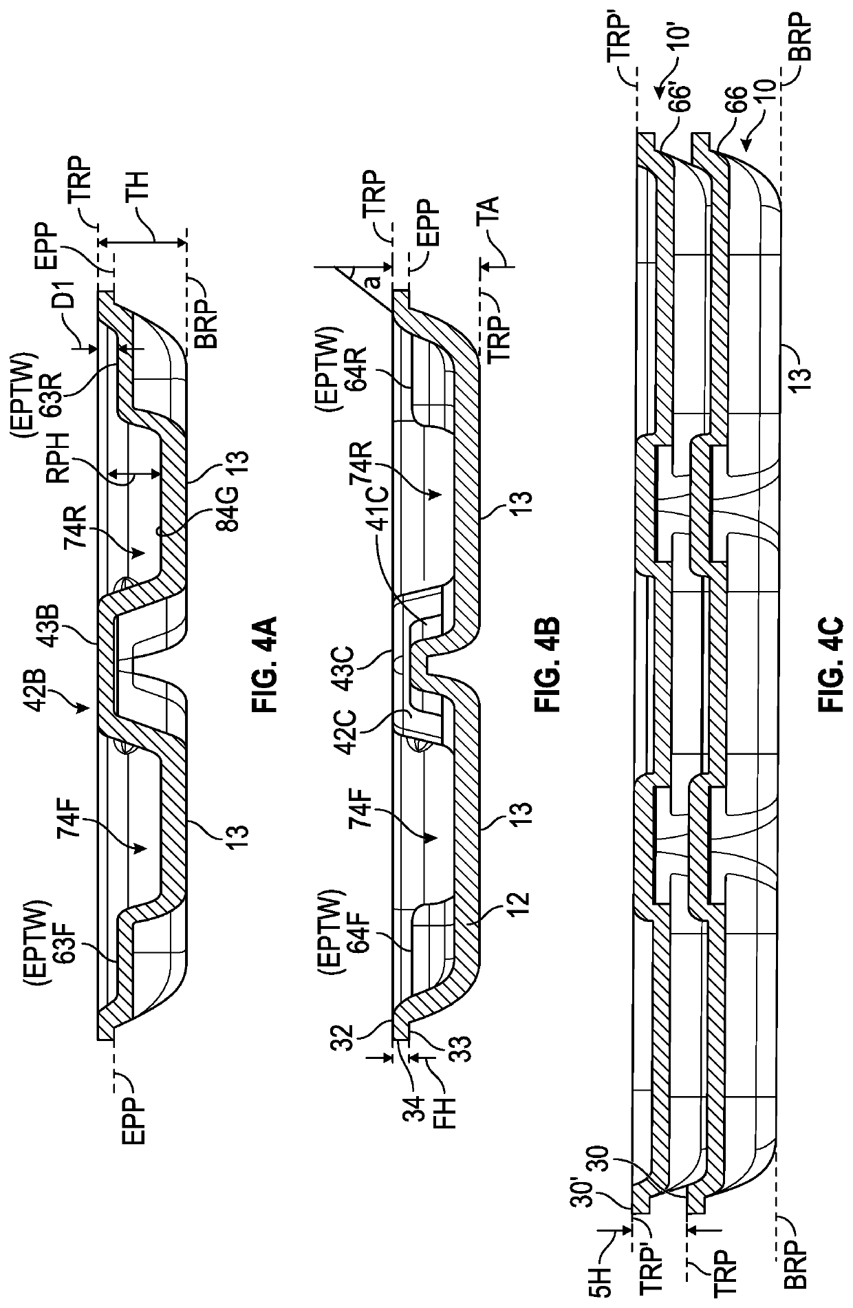 Meat patty tray and method of packaging and display