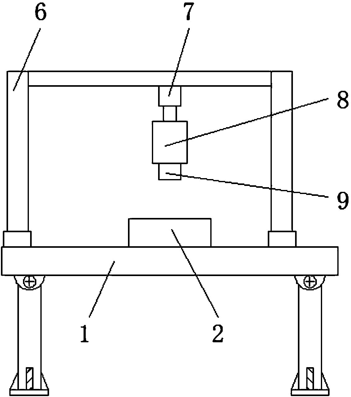 Shaping device for producing shallow top socks with function of removing thread residues