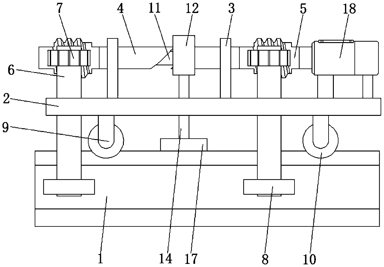Steel rail grinding device and use method thereof