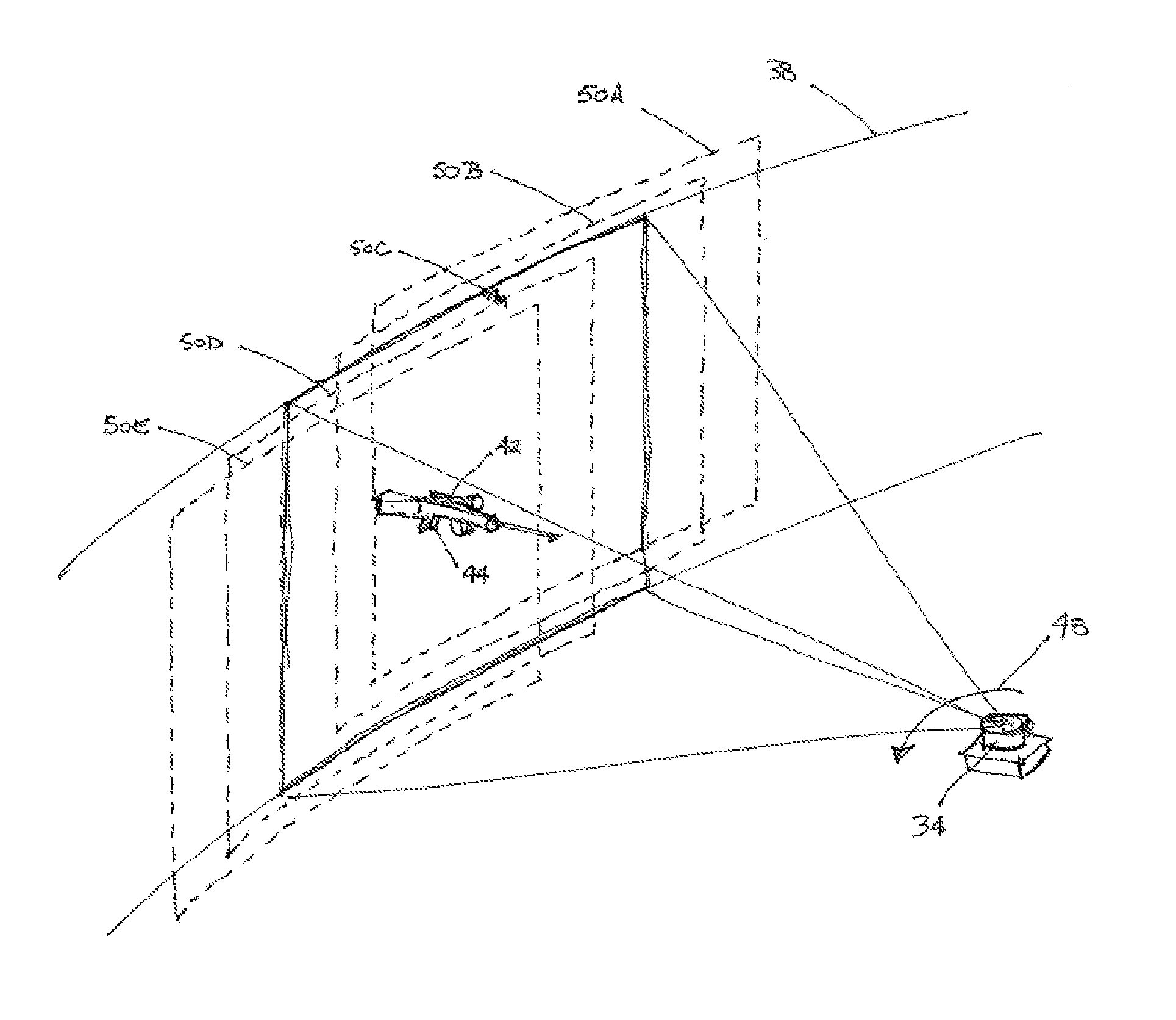 System and method for optics detection