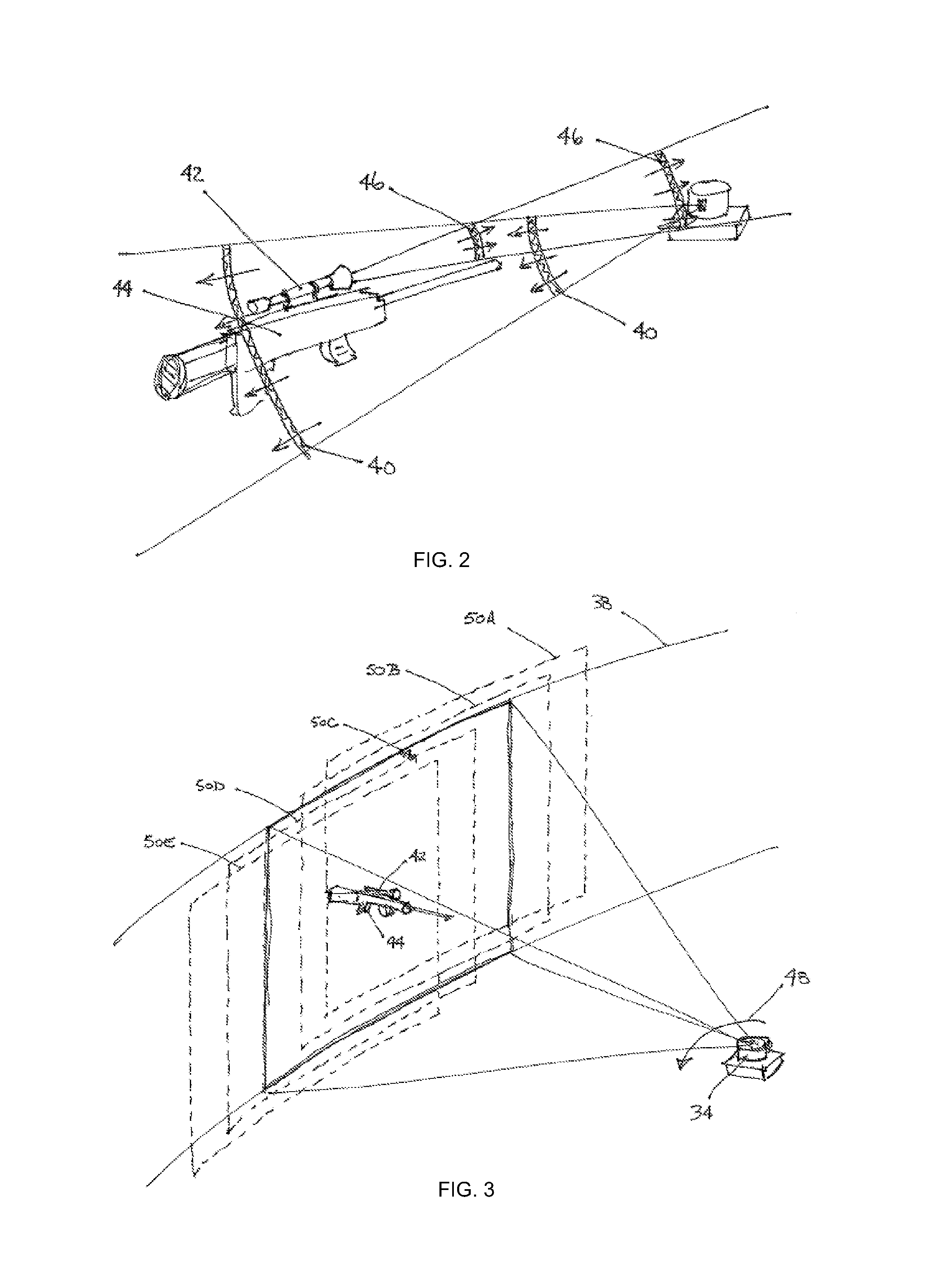 System and method for optics detection