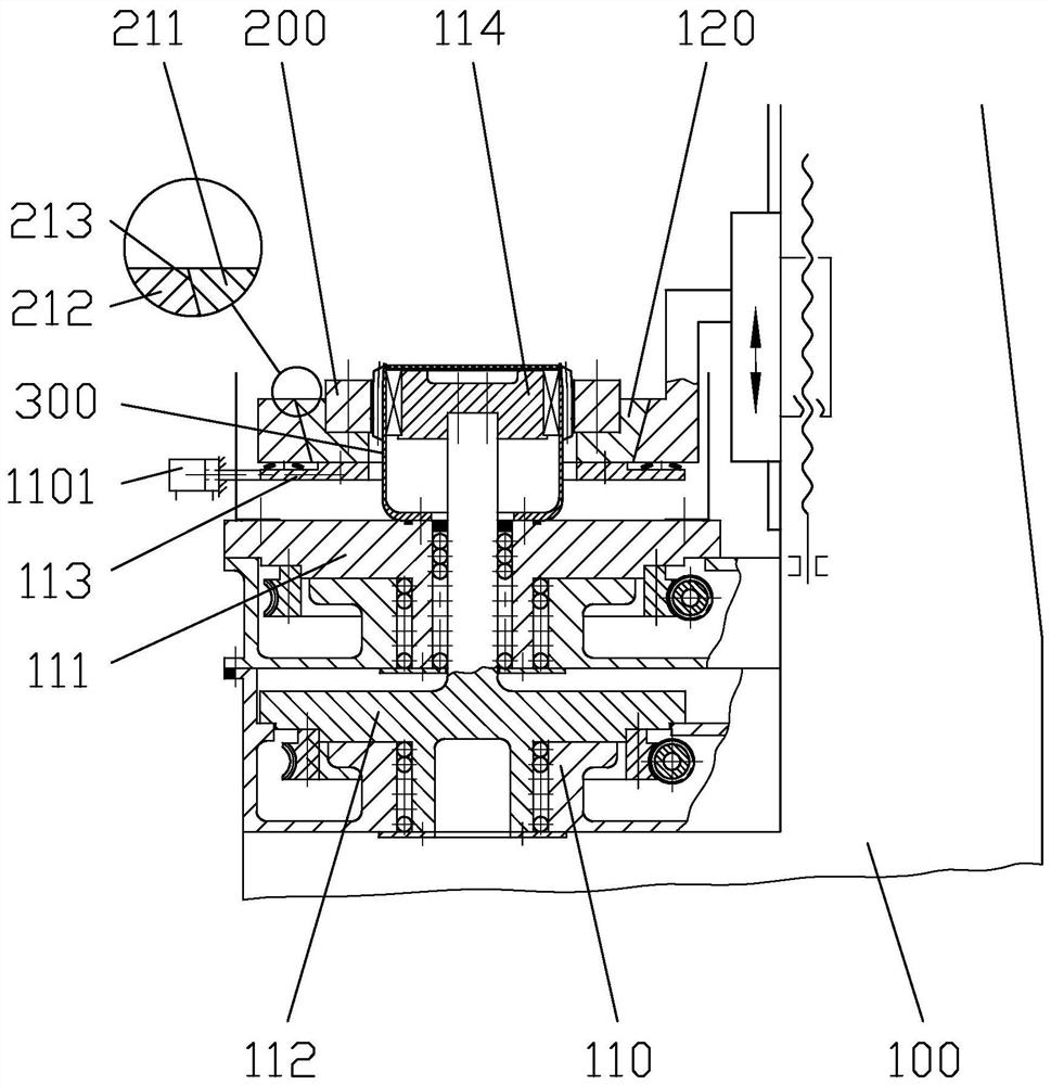 Harmonic reducer tooth surface machining method and device