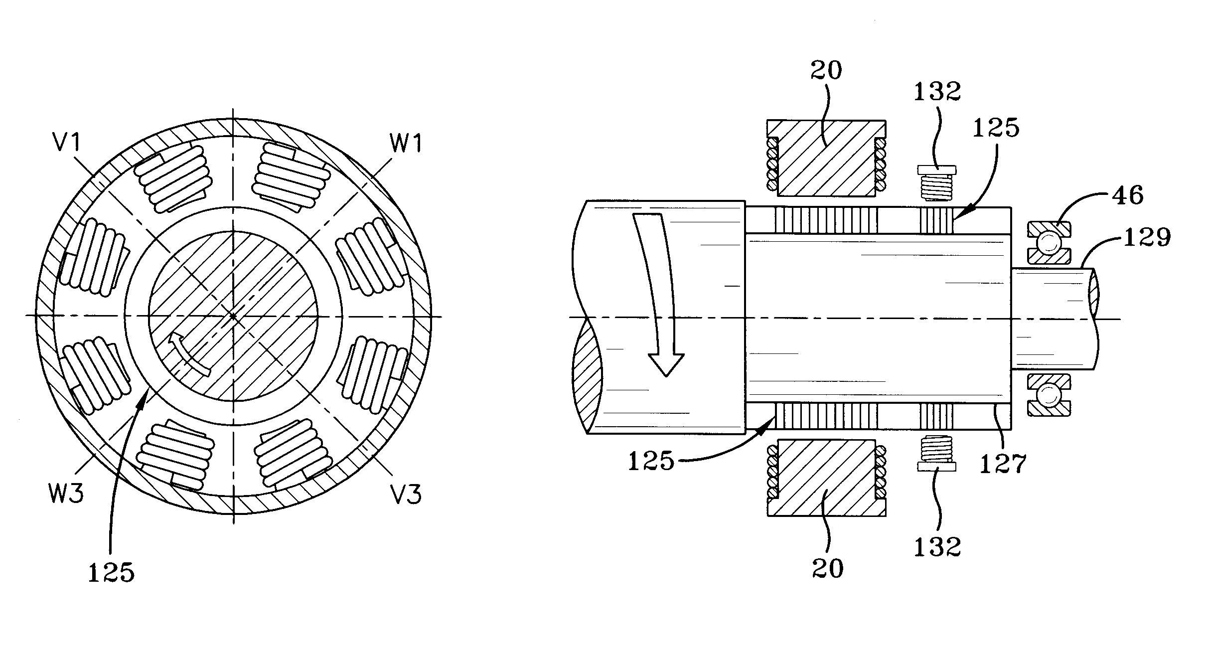 Apparatus and method for determining clearance of mechanical back-up bearings of turbomachinery utilizing electromagnetic bearings
