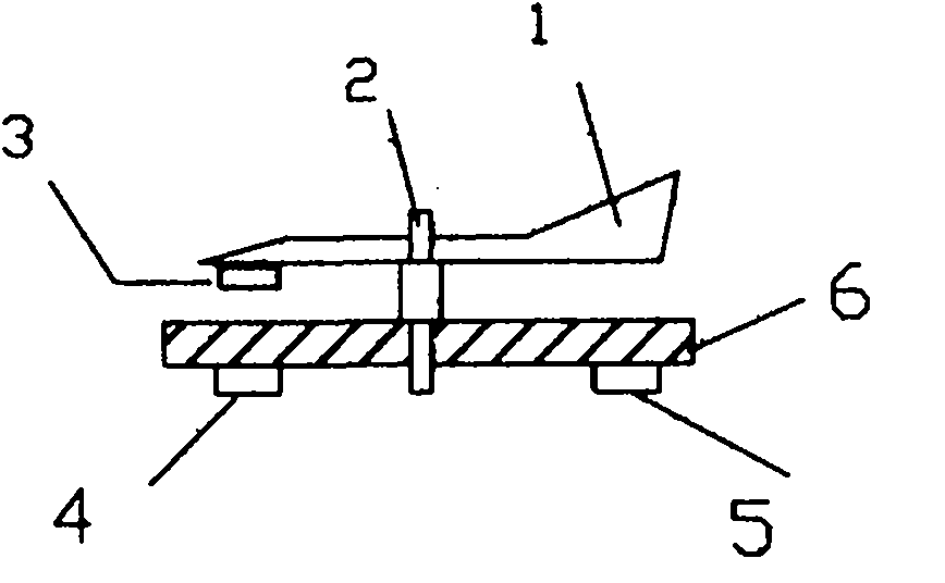 Wind direction informing device