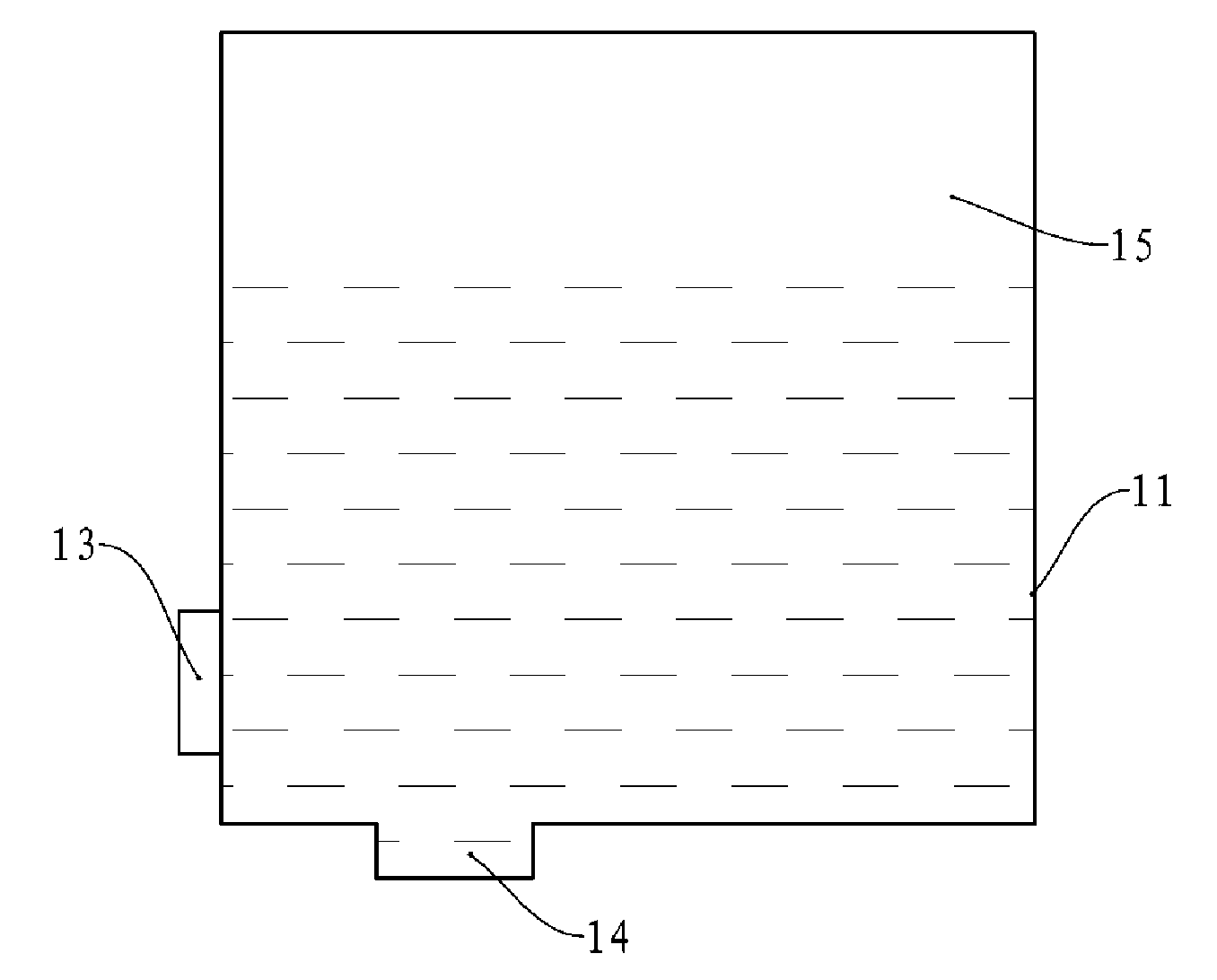 Radio frequency chip, consumable material container, data writing method and verifying method