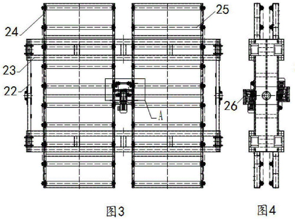 Lift type reciprocating automatic plate turnover machine and method