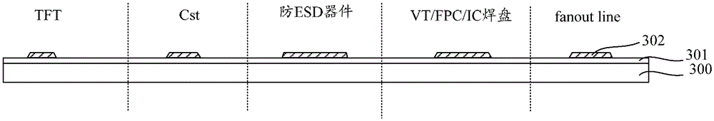 TFT-LCD array panel structure and manufacturing method thereof