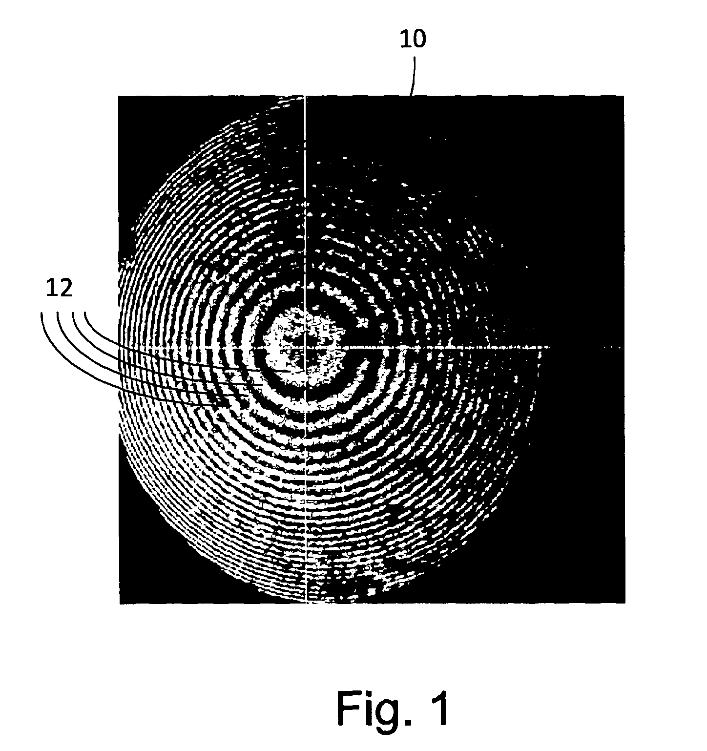 Apparatus and method for locating the centre of a beam profile