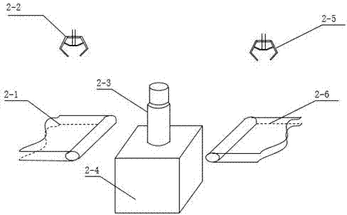 Machine enclosure machining assembly line device