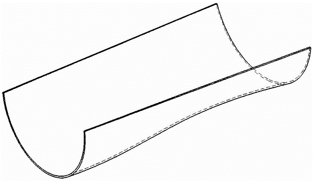 Technology method of overall forming of large curved surface composite material tool steel plate