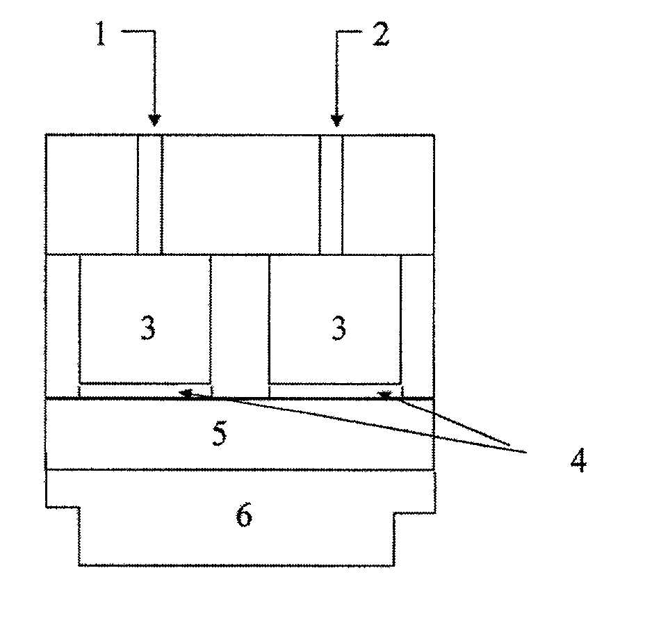 Manufacturing method for differential denier and differential cross section fiber and fabric