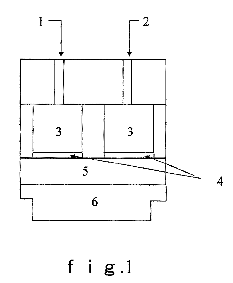 Manufacturing method for differential denier and differential cross section fiber and fabric