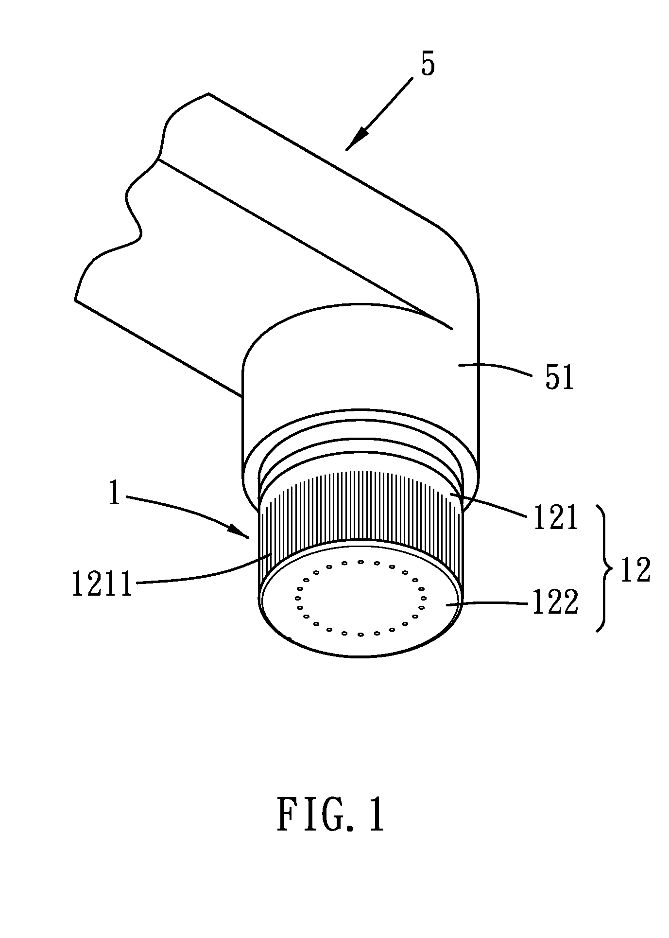 Control valve for a water tap