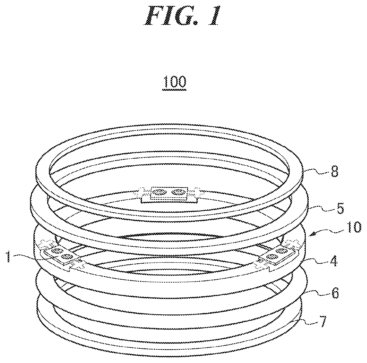 Contact body easy to verify resin impregnation, manufacturing method thereof, and vibration actuator including contact body