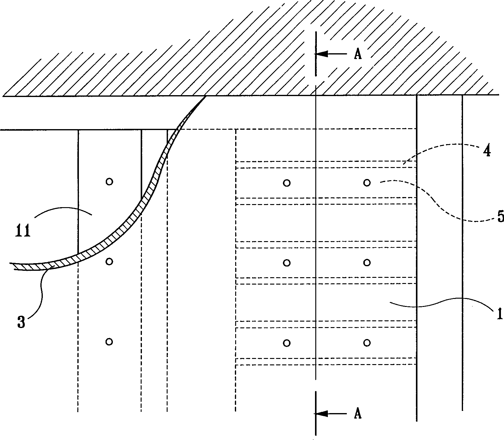 Enclosed beam and column structure