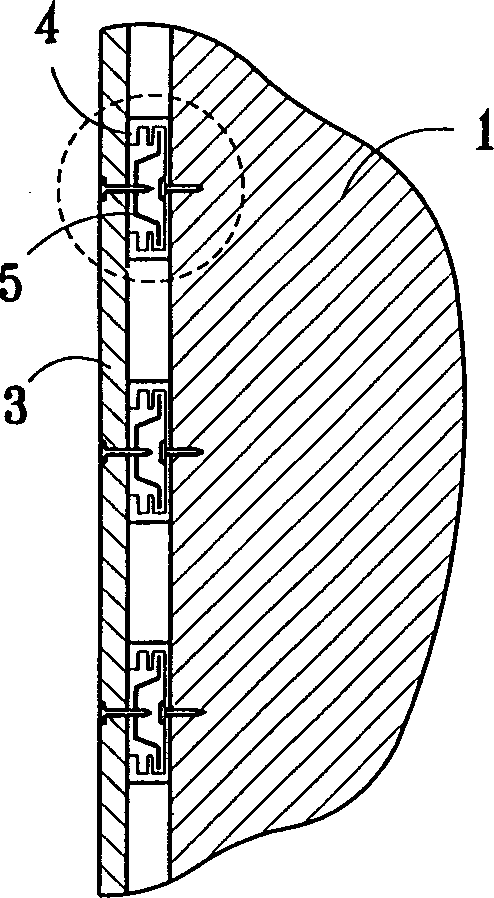 Enclosed beam and column structure