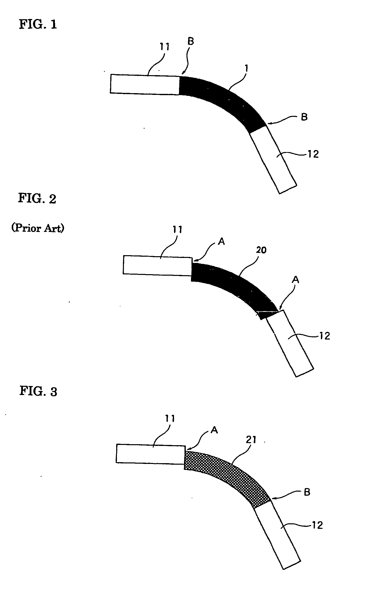 Curved optical waveguide and optical device