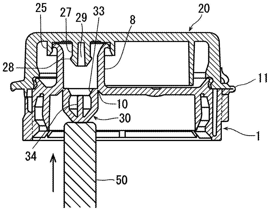 Plastic cap and manufacturing method thereof