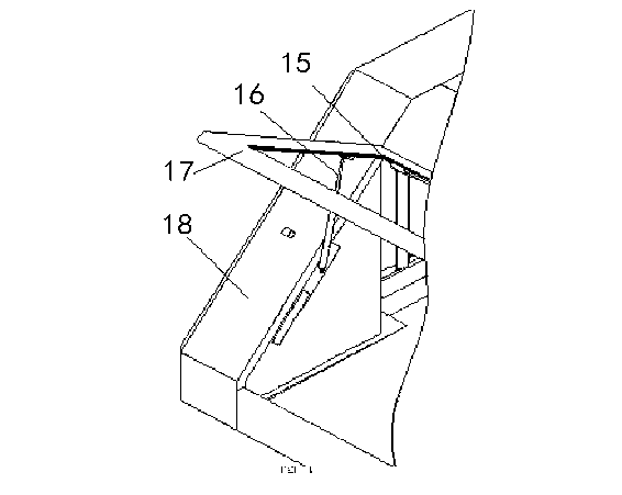 Automatic hoisting device for large-scale hood gate