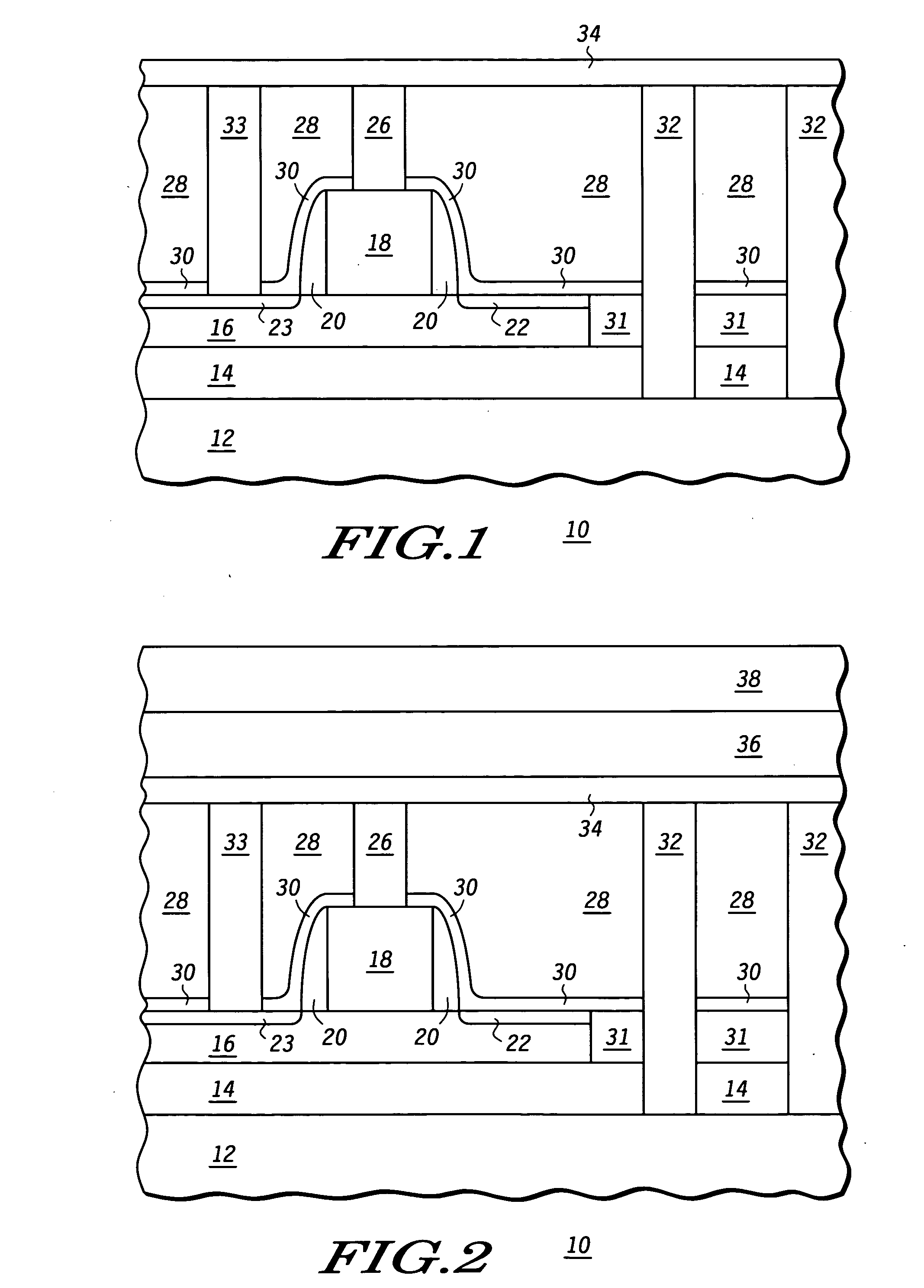 Semiconductor device having electrical contact from opposite sides