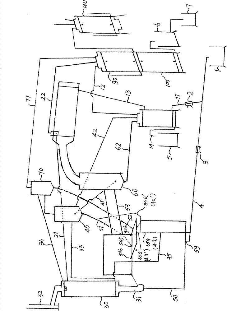 Recycling method and device of waste industrial oil