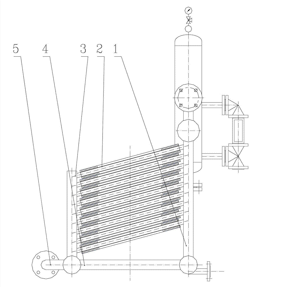 Module-type waste heat vapor generator