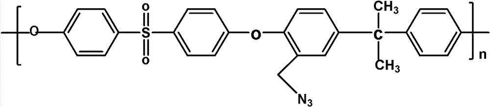 Structure controllable phosphorylated polymer composite film used for vanadium battery and preparation method thereof