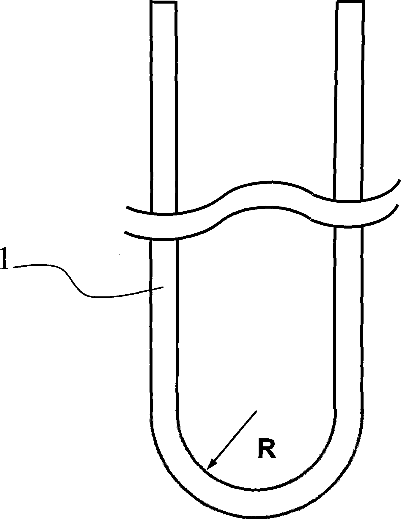 Method for preparing U-shaped seamless steel pipe of high-pressure feedwater heater