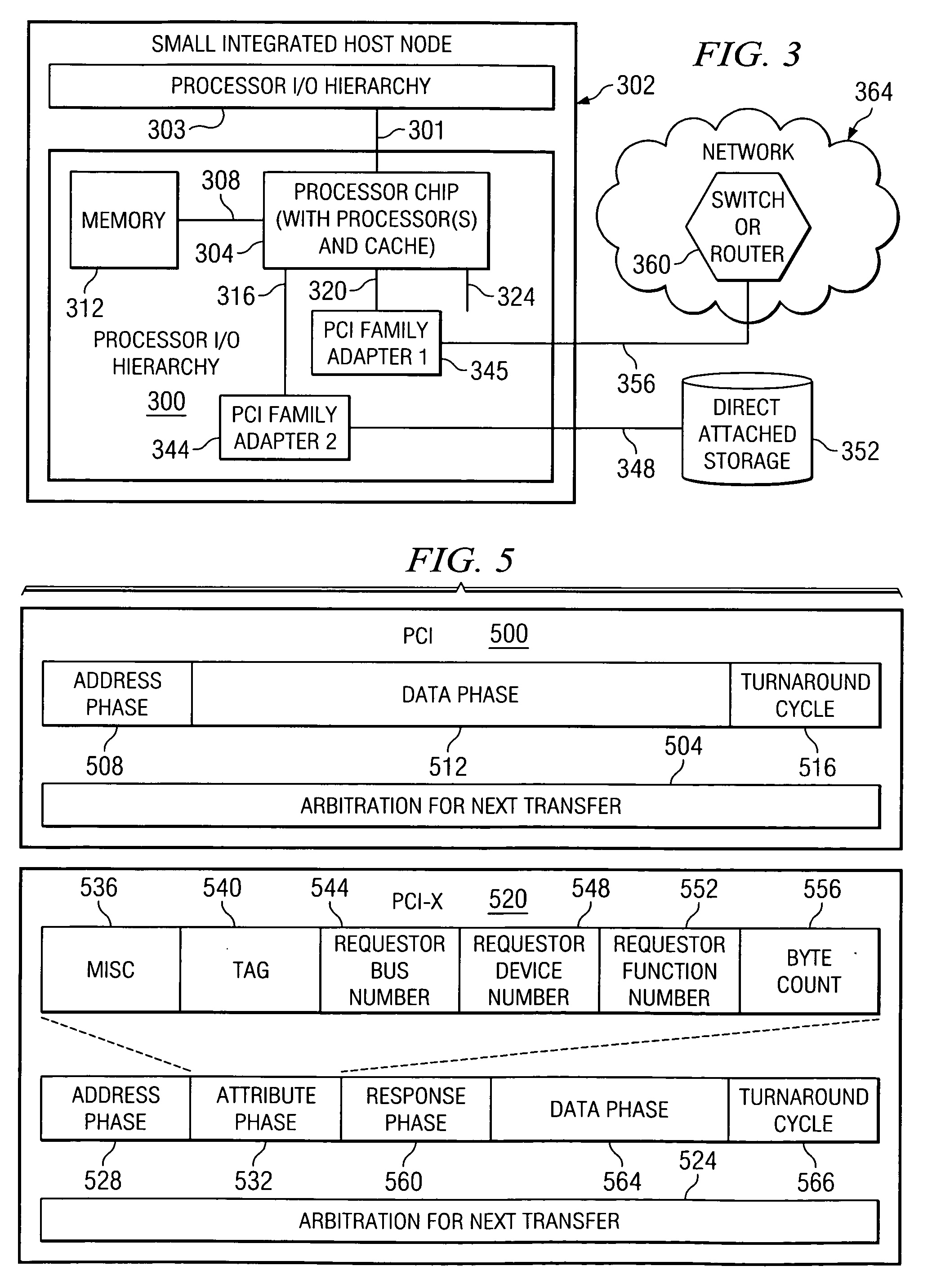 Method, system and program product for differentiating between virtual hosts on bus transactions and associating allowable memory access for an input/output adapter that supports virtualization