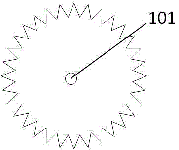 Air cleaner with rotating corona electrode