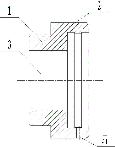 Square (circular) hole sleeve for external locking mechanism of point machine and powder metallurgy manufacture method thereof