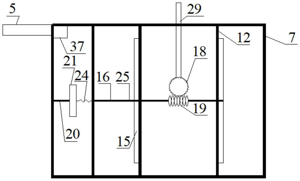 Intercepting type gutter inlet device