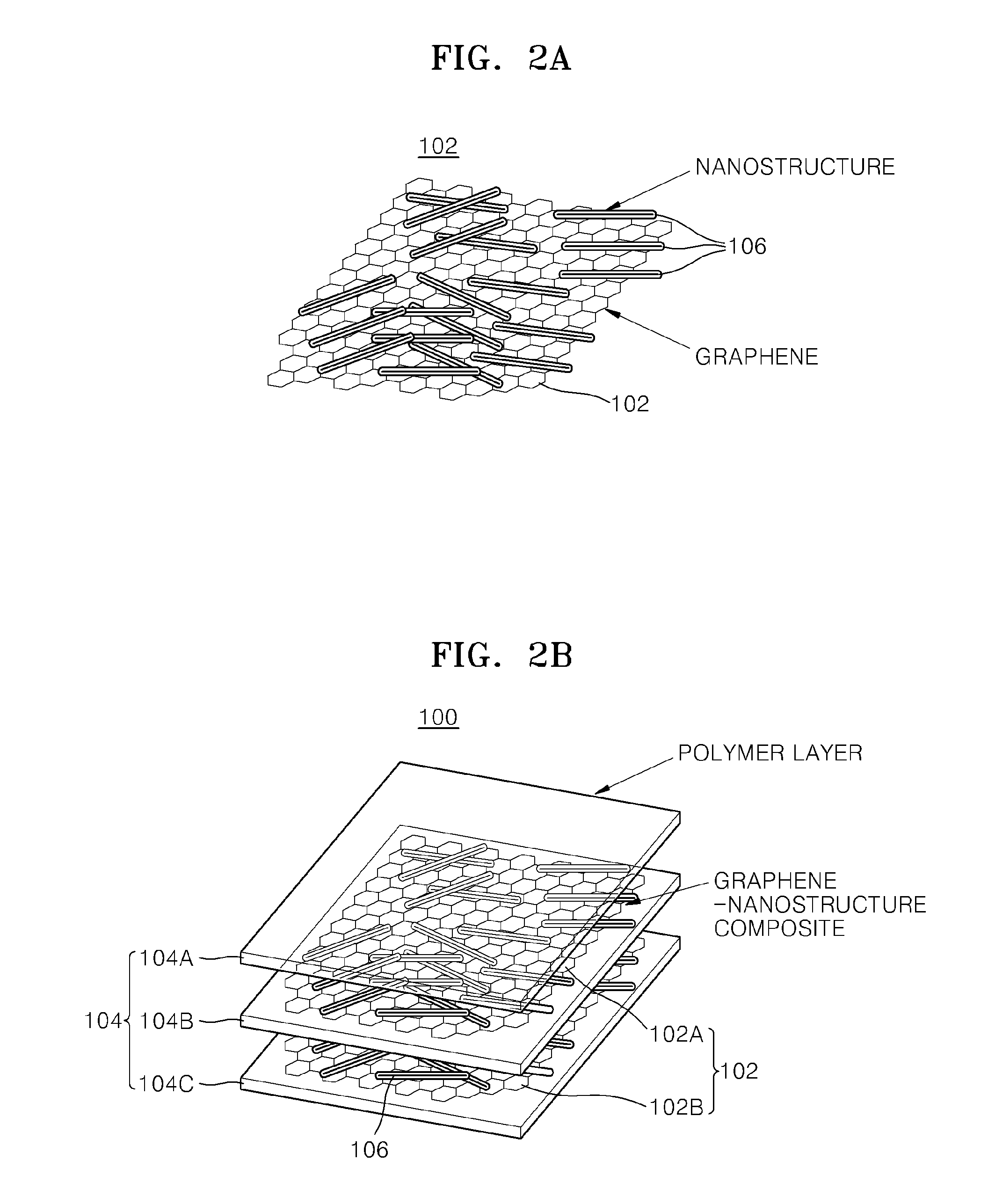 Graphene-polymer layered composite and process for preparing the same