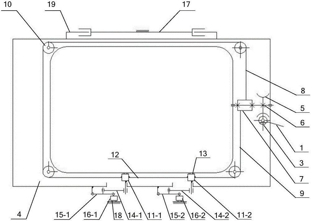 Stepless opening and closing self-locking hanging windows