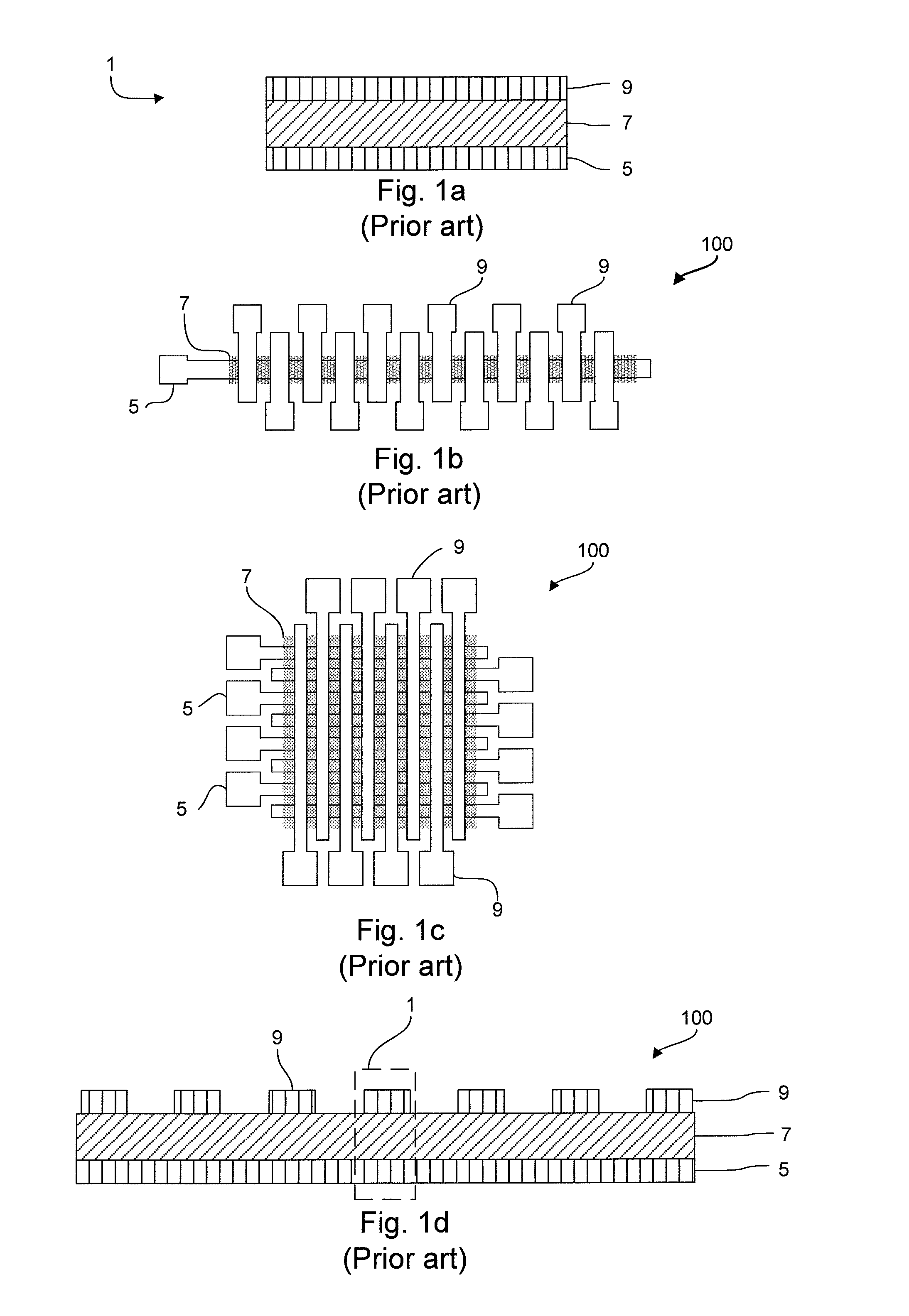 Short circuit reduction in a ferroelectric memory cell comprising a stack of layers arranged on a flexible substrate