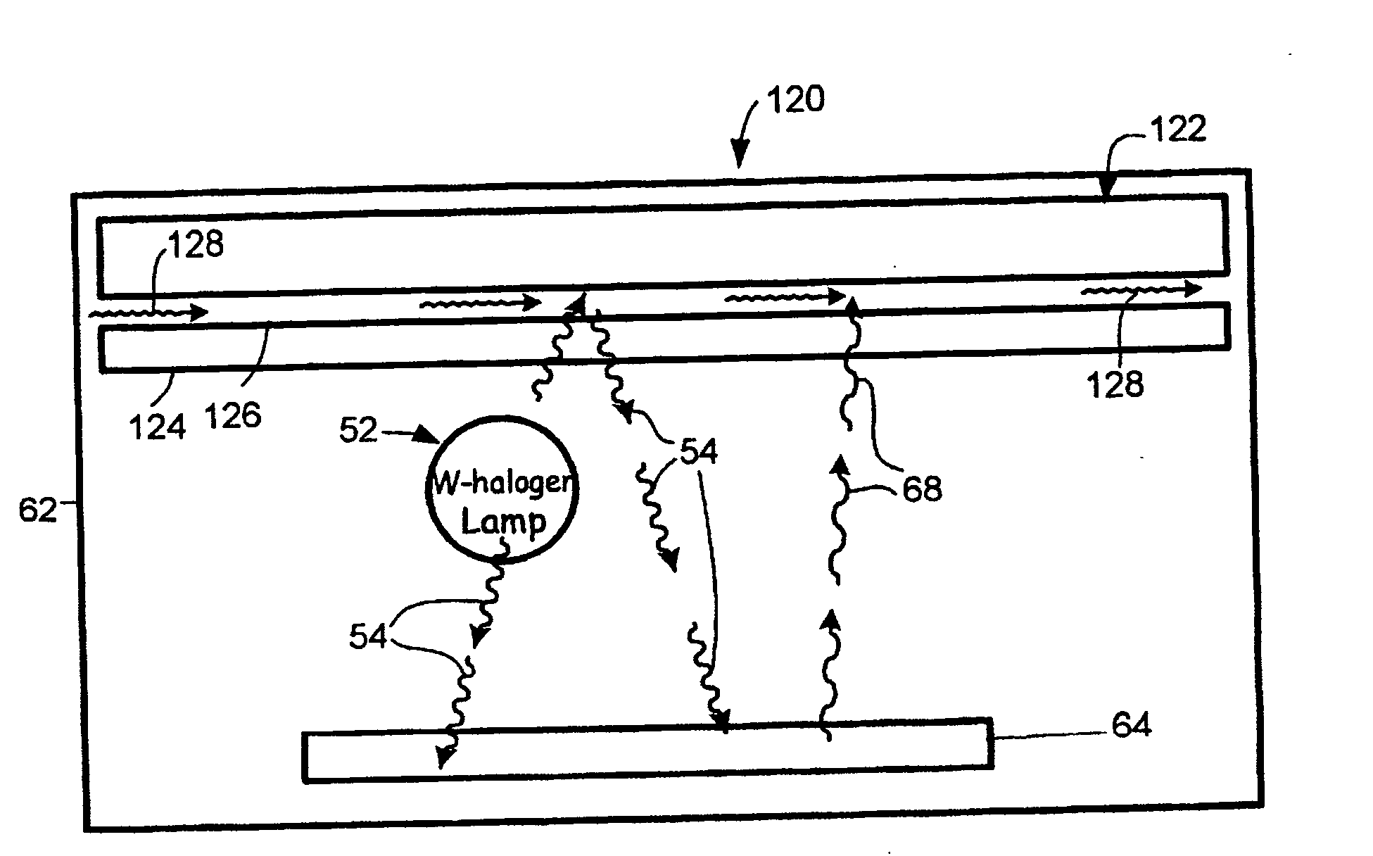 Selective reflectivity process chamber with customized wavelength response and method
